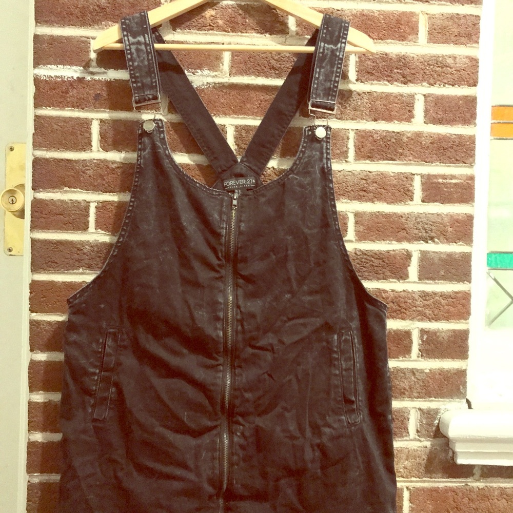 Forever 21 “90s Style” Denim Jumper